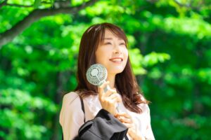 「ハンディファンは夏の暑さ対策だけじゃないは夏の暑さ対策だけじゃない