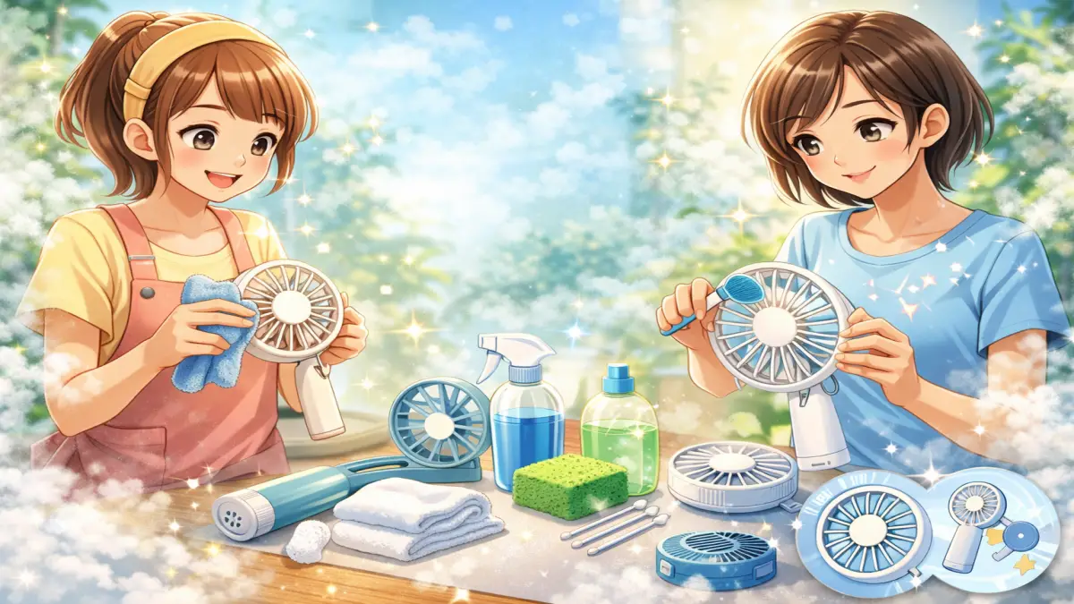 ハンディファン 洗い方と掃除術を徹底解説！長持ちさせる秘訣